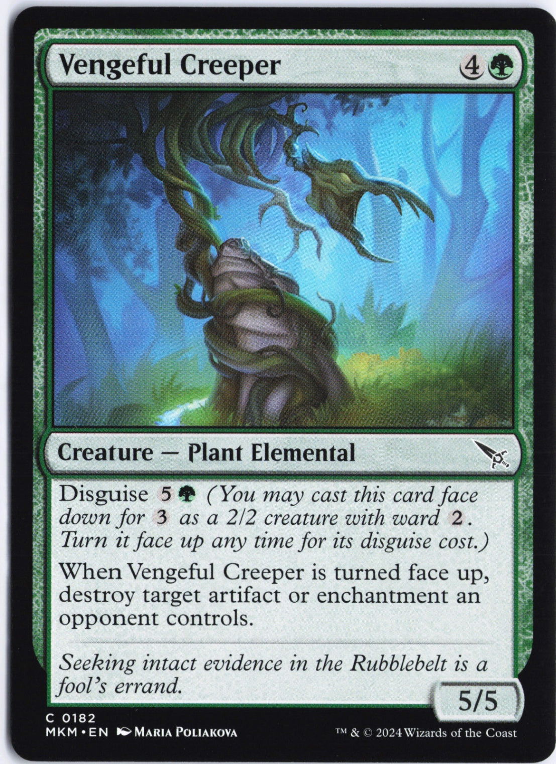 Vengeful Creeper C Murders at Karlov Manor 182 NM