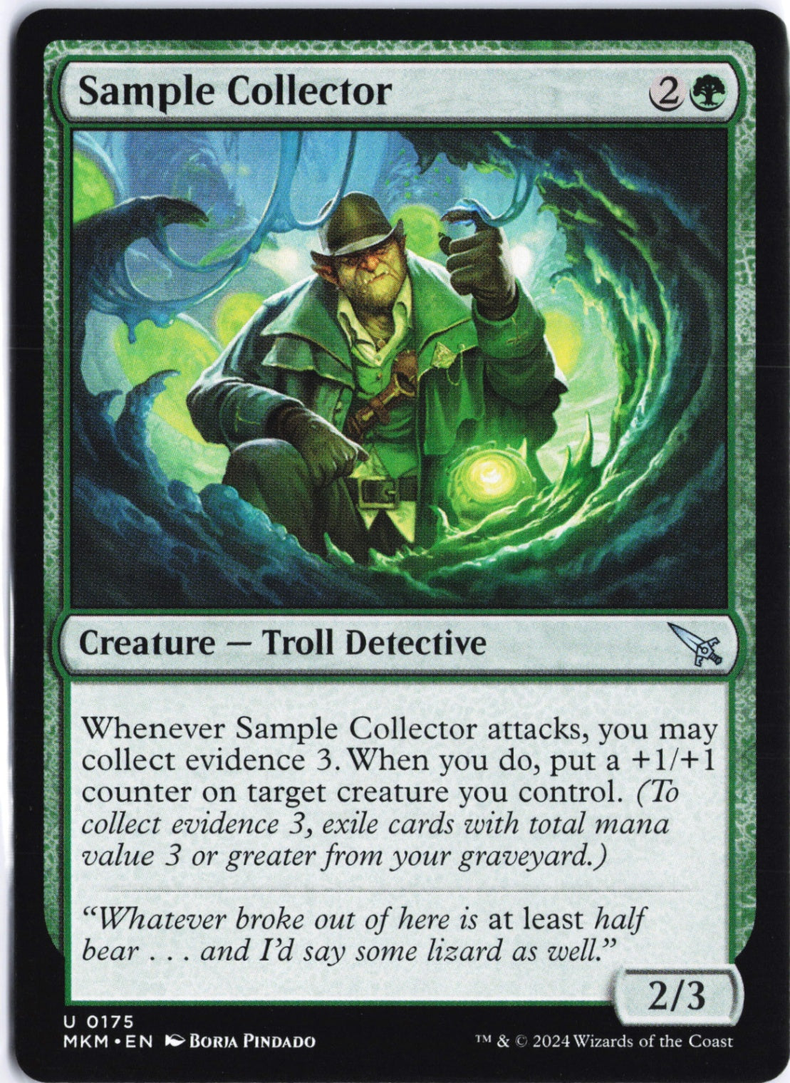 Sample Collector U Murders at Karlov Manor 175 NM