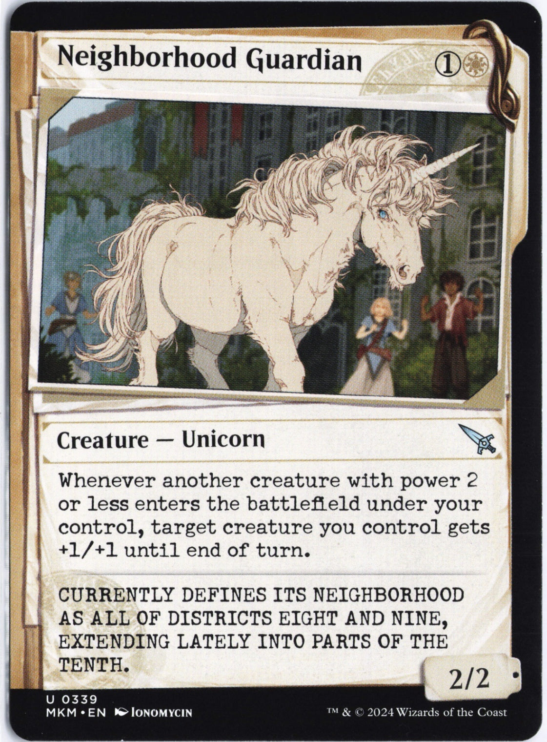 Neighborhood Guardian (Showcase) U Murders at Karlov Manor 339 NM