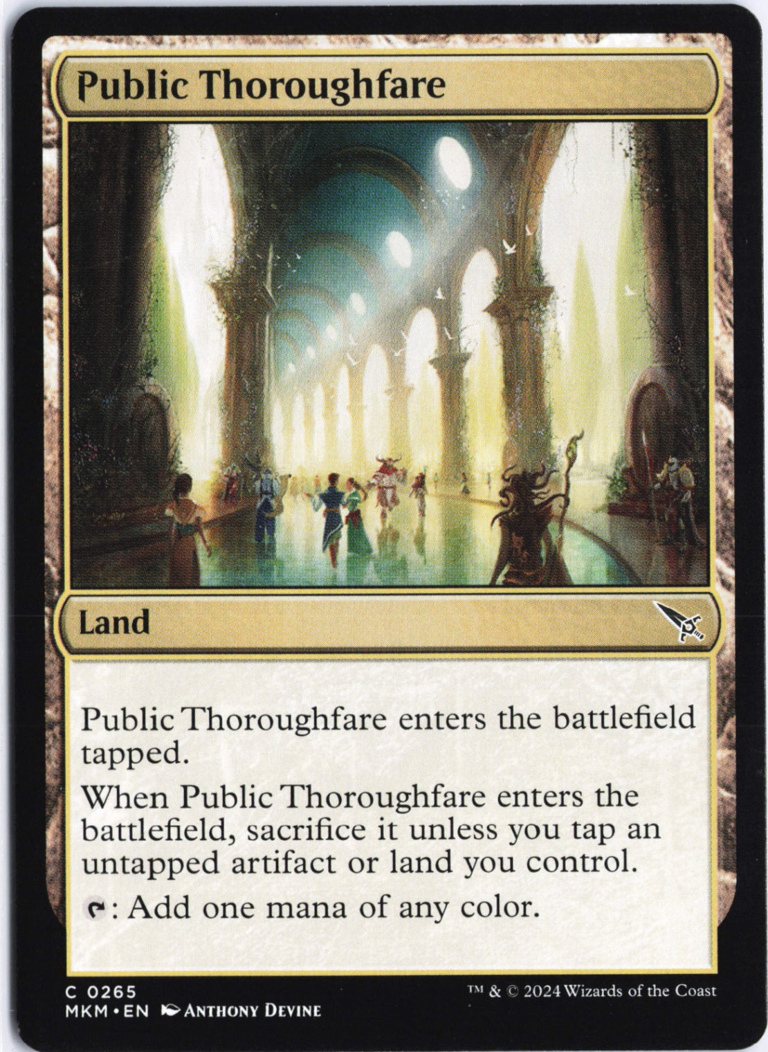 Public Thoroughfare C Murders at Karlov Manor 265 NM