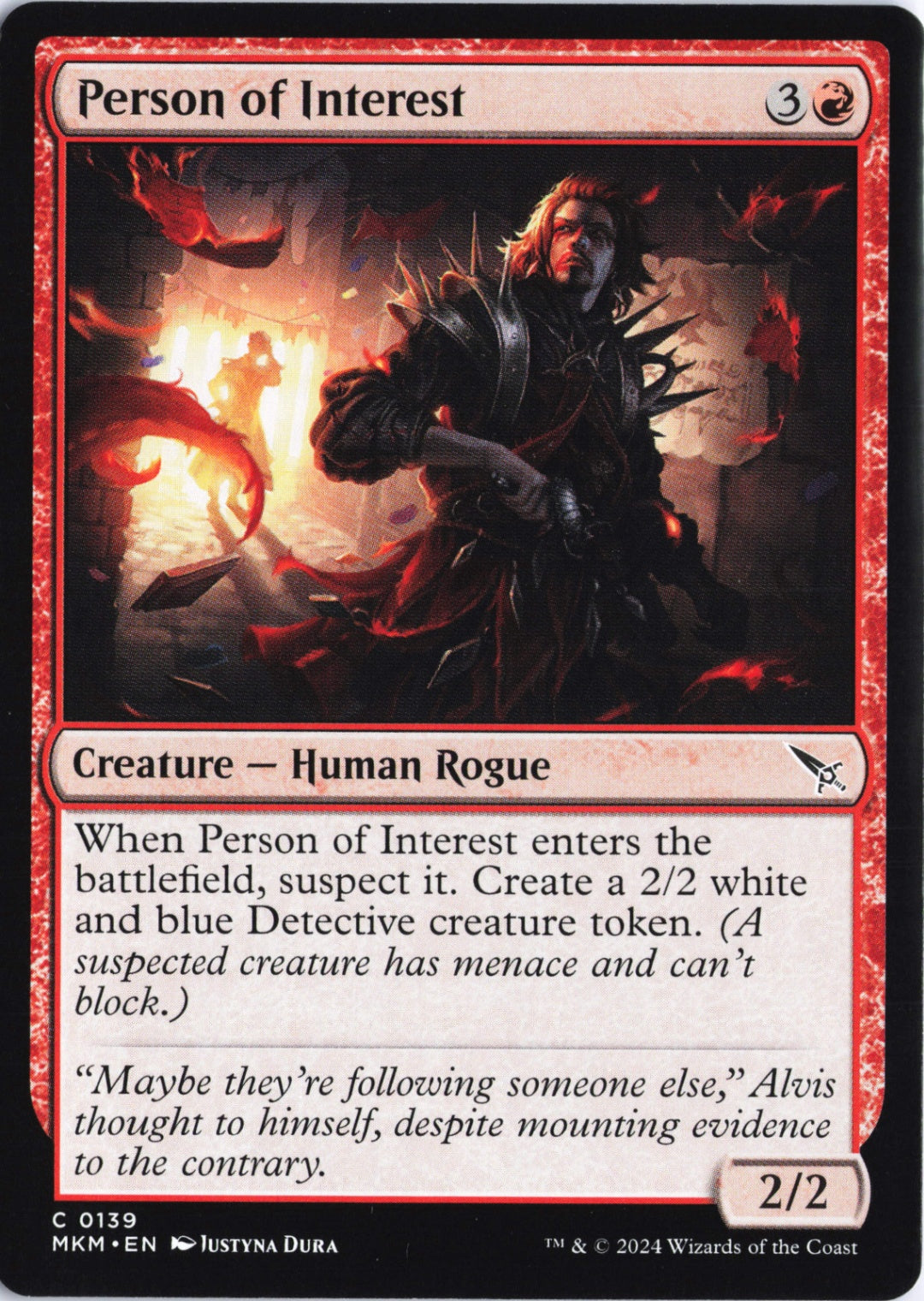 Person of Interest C Murders at Karlov Manor 139 NM