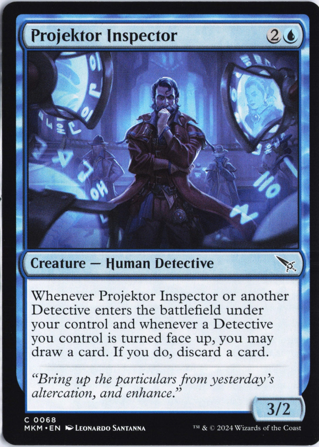 Projektor Inspector C Murders at Karlov Manor 68 NM