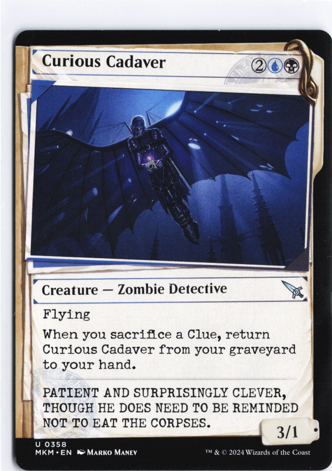 Curious Cadaver (Showcase) U Murders at Karlov Manor 358 NM