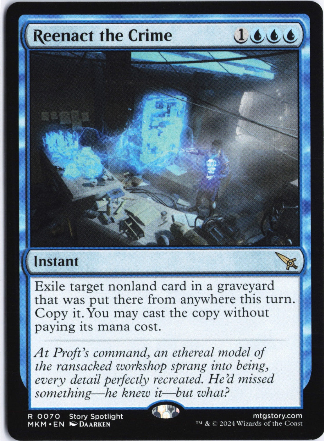 Reenact the Crime R Murders at Karlov Manor 70 NM