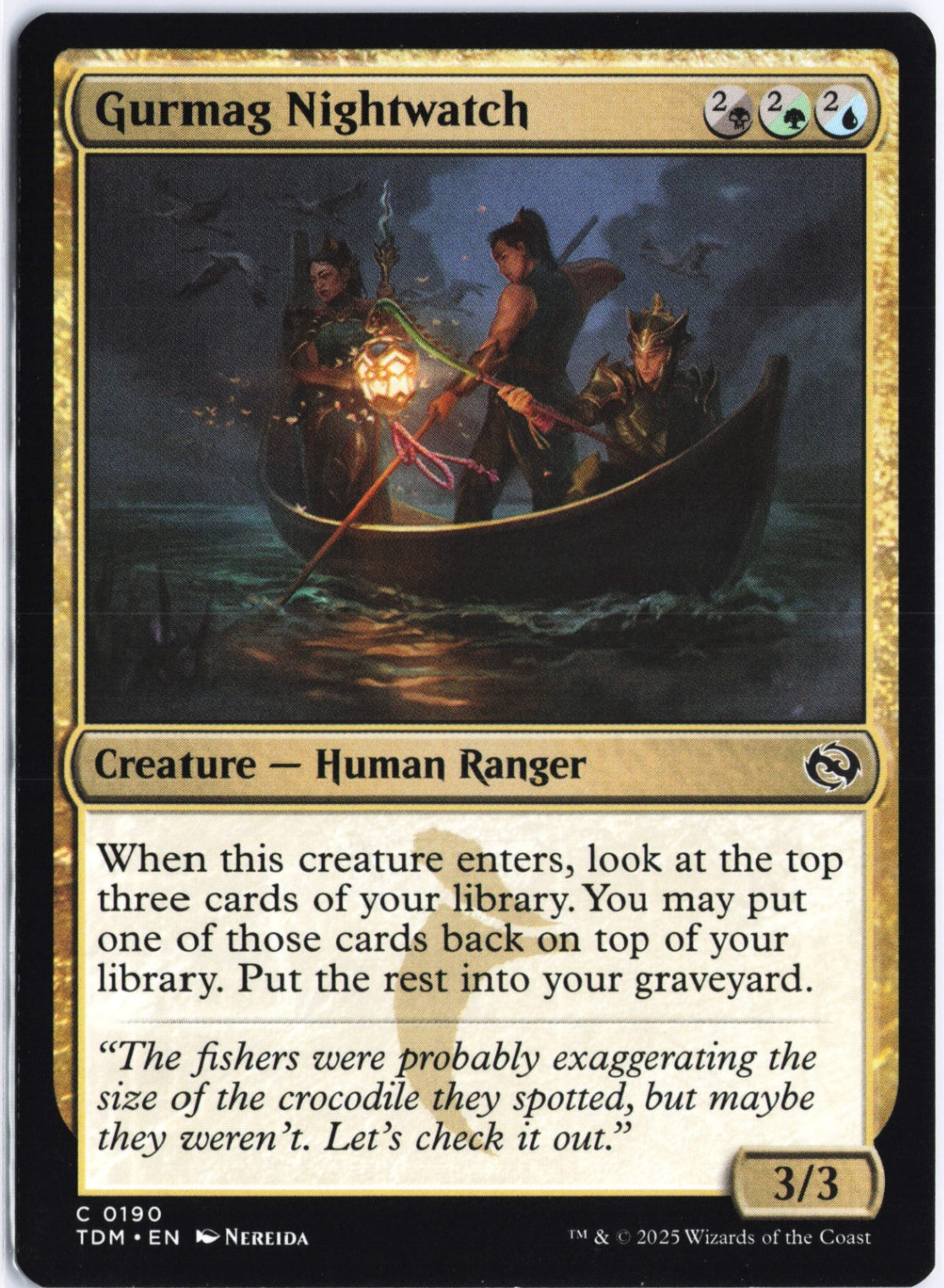 Gurmag Nightwatch C Tarkir: Dragonstorm 190 NM