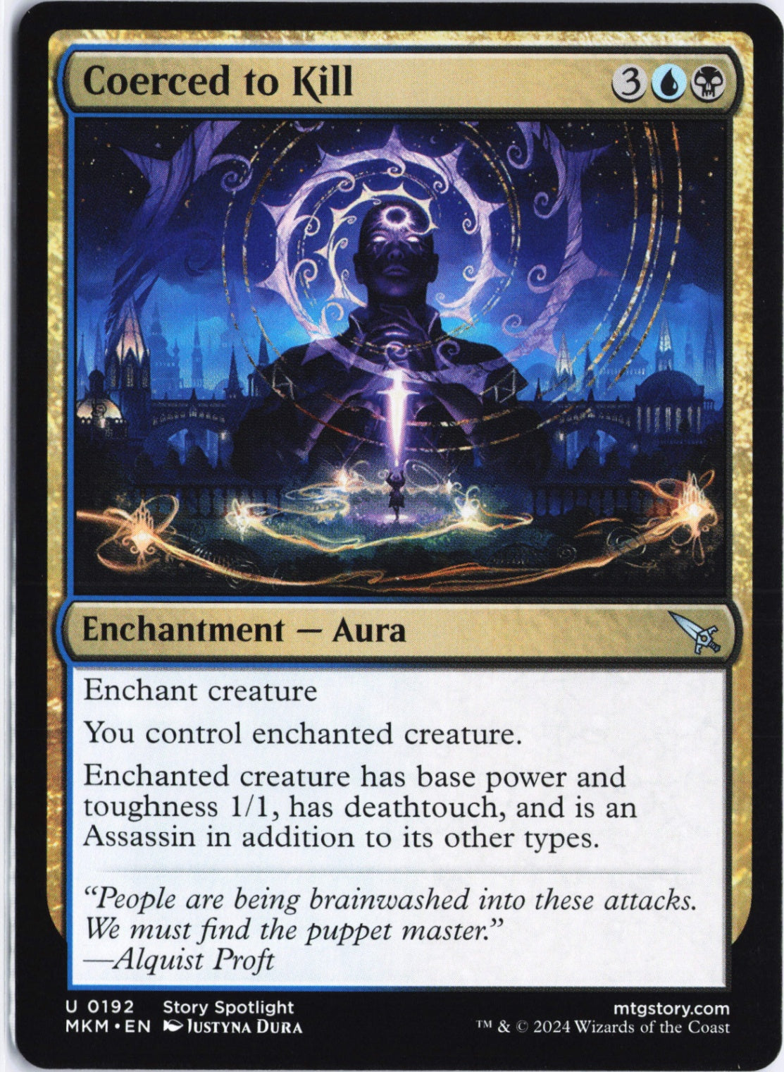 Coerced to Kill U Murders at Karlov Manor 192 NM