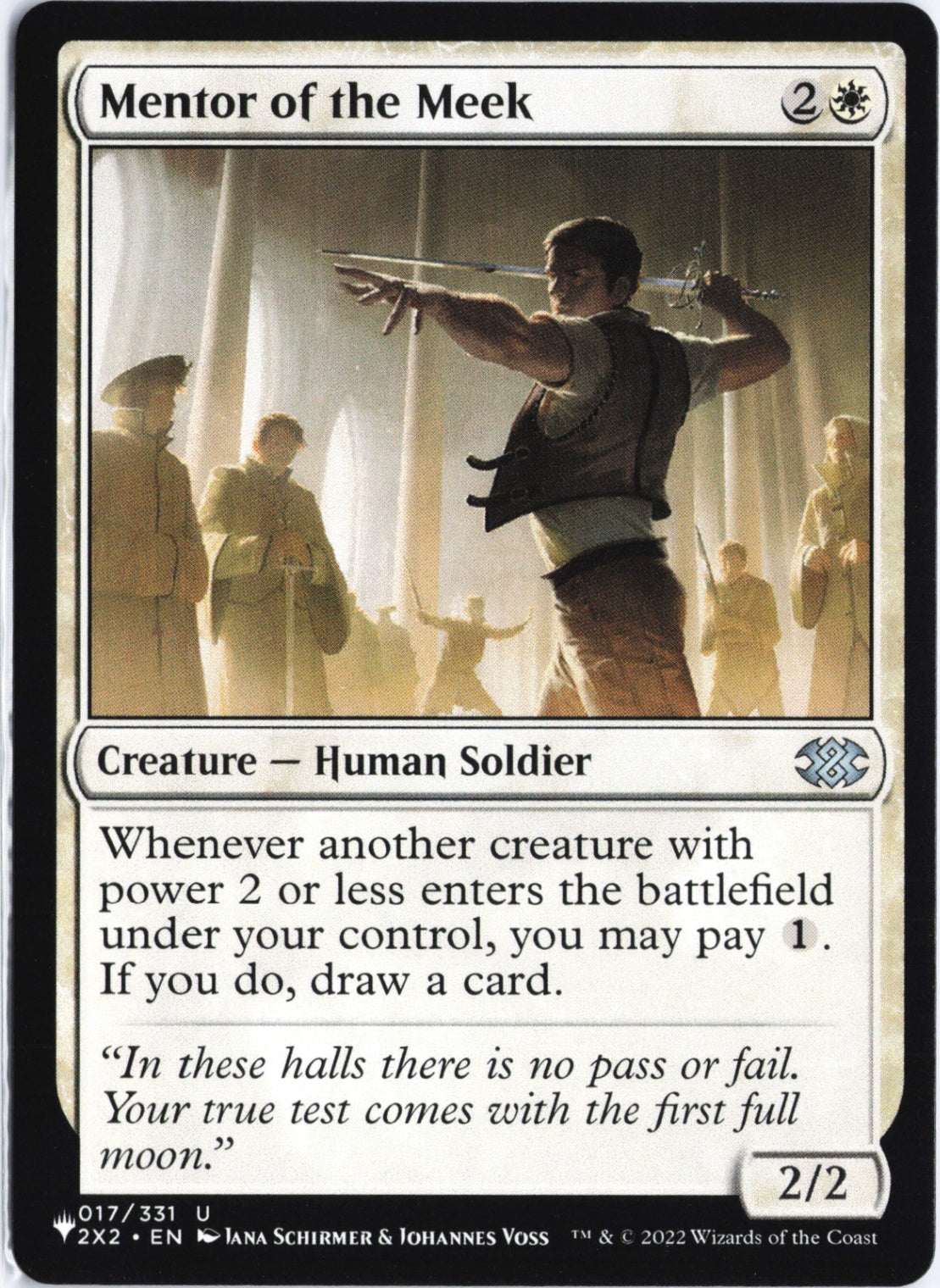 Mentor of the Meek U The List Reprints 017/024 NM