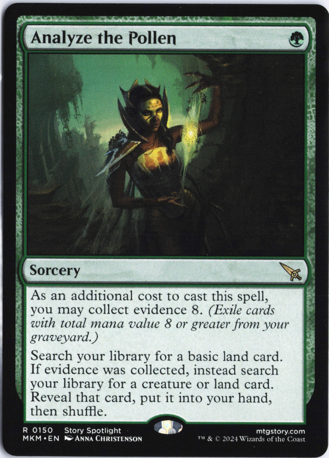 Analyze the Pollen R Murders at Karlov Manor 150 NM