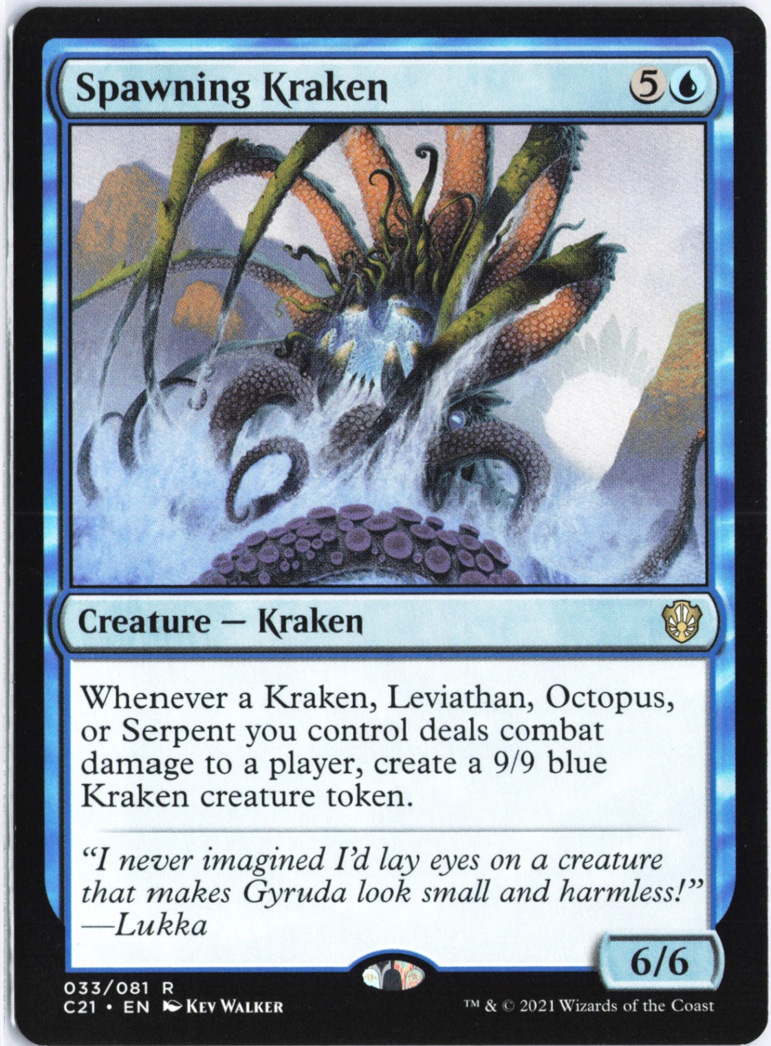Spawning Kraken R Commander 2021 33 NM