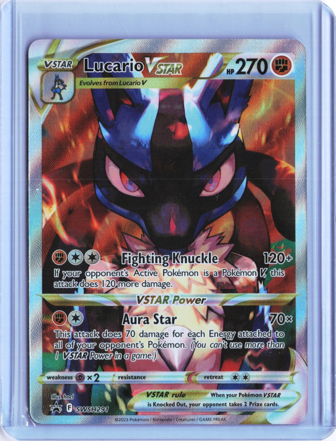 Lucario VSTAR - Promo SWSH: Sword & Shield Promo Cards SWSH291 NM