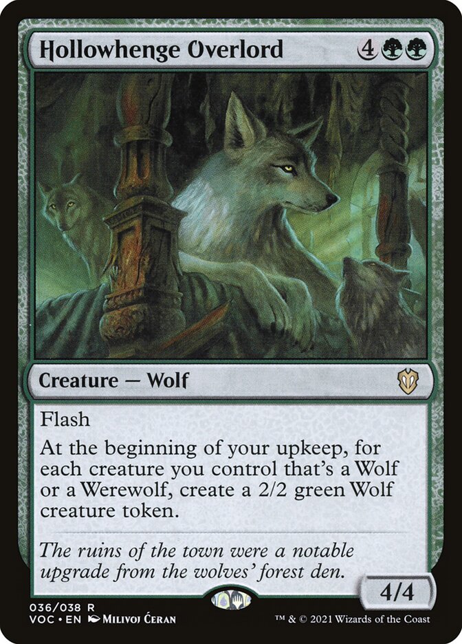 Hollowhenge Overlord - Crimson Vow Commander #36