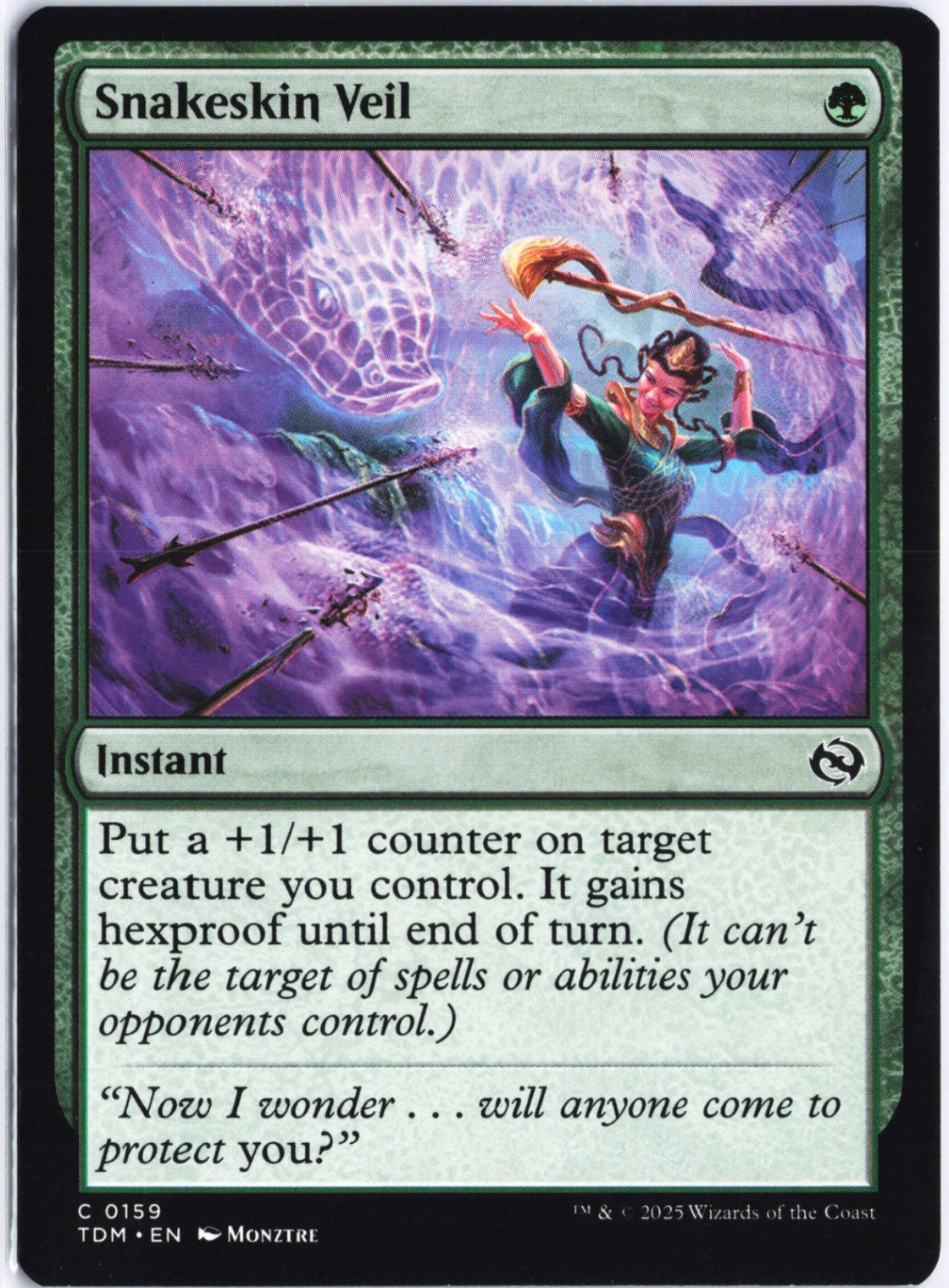 Snakeskin Veil C Tarkir: Dragonstorm 159 NM