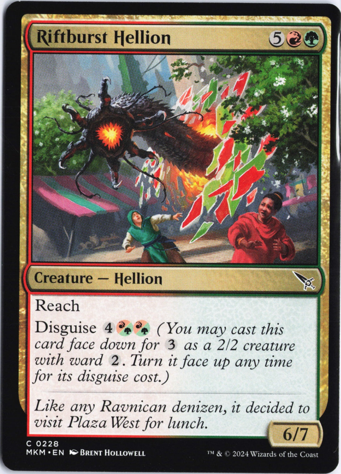 Riftburst Hellion C Murders at Karlov Manor 228 NM