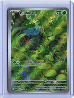 Bulbasaur - Illustration Rare SV: Scarlet & Violet 151 166/165 NM