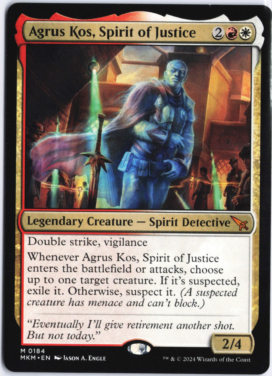 Agrus Kos, Spirit of Justice M Murders at Karlov Manor 184 NM