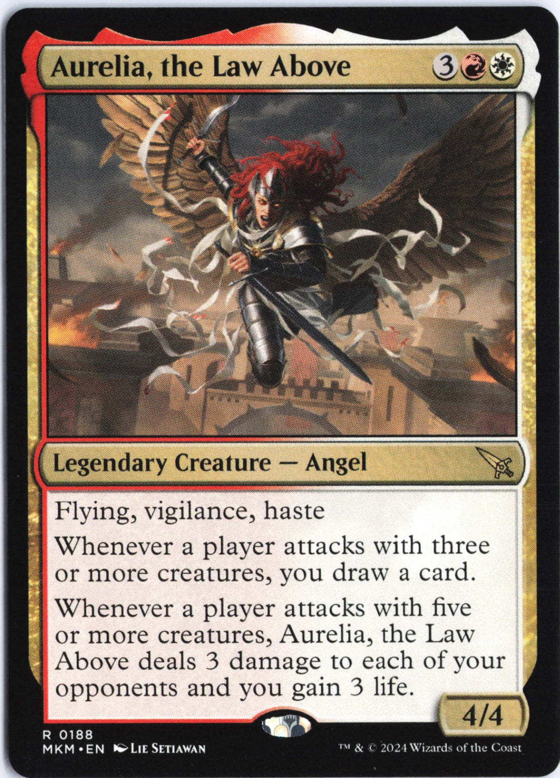 Aurelia, the Law Above R Murders at Karlov Manor 188 NM