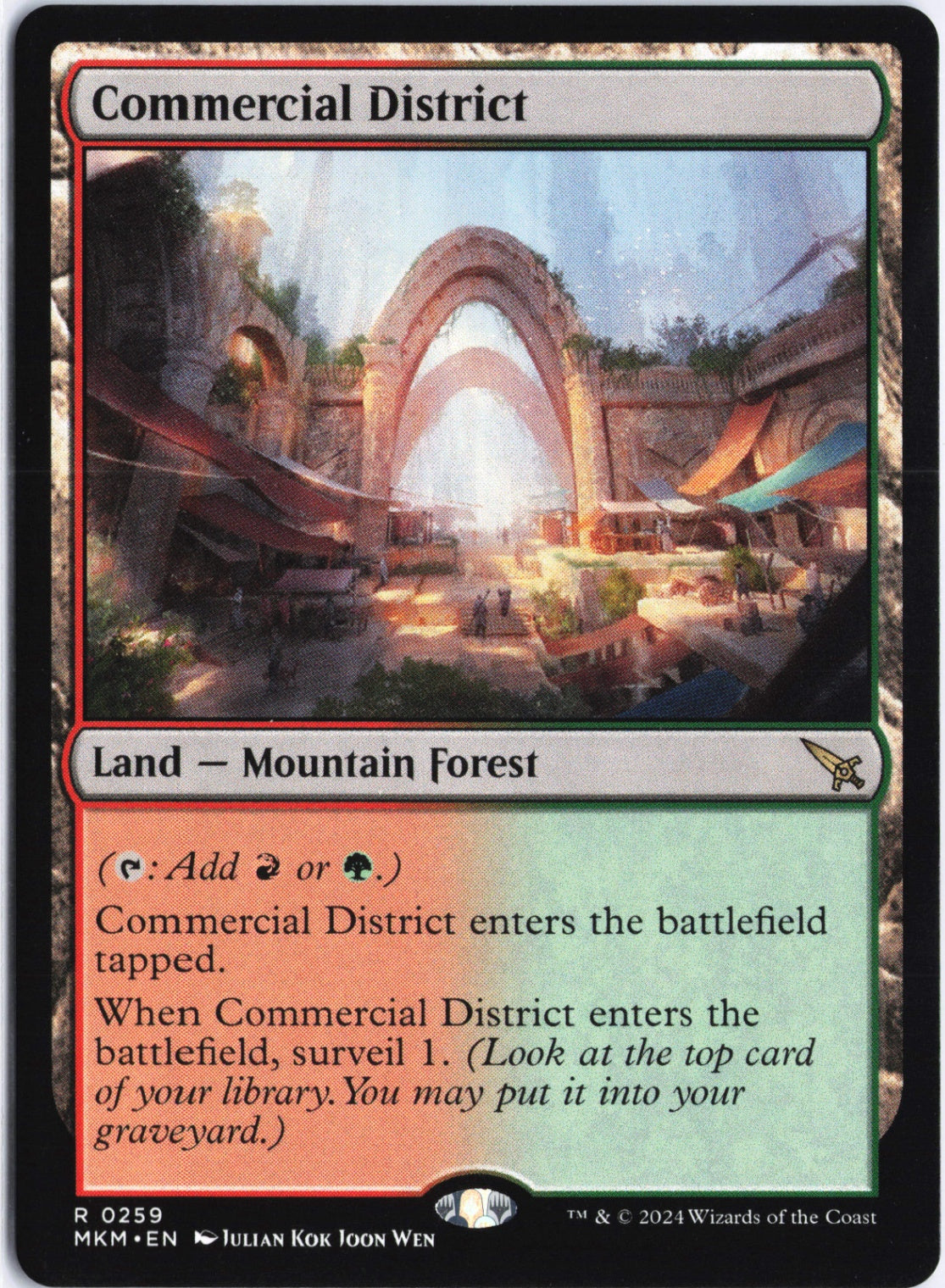 Commercial District R Murders at Karlov Manor 259 NM