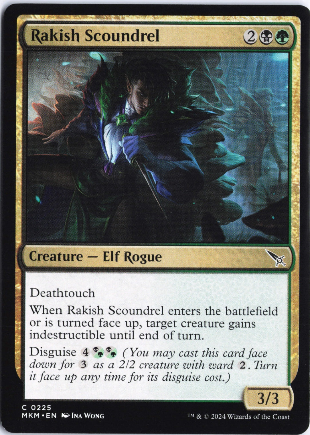 Rakish Scoundrel C Murders at Karlov Manor 225 NM