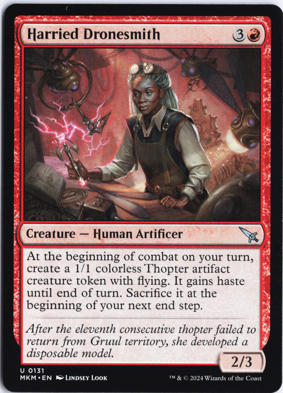 Harried Dronesmith U Murders at Karlov Manor 131 NM