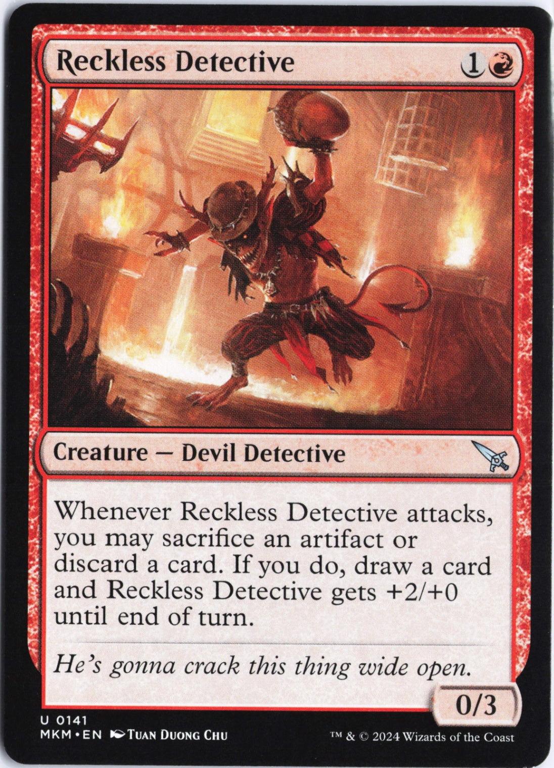 Reckless Detective U Murders at Karlov Manor 141 NM