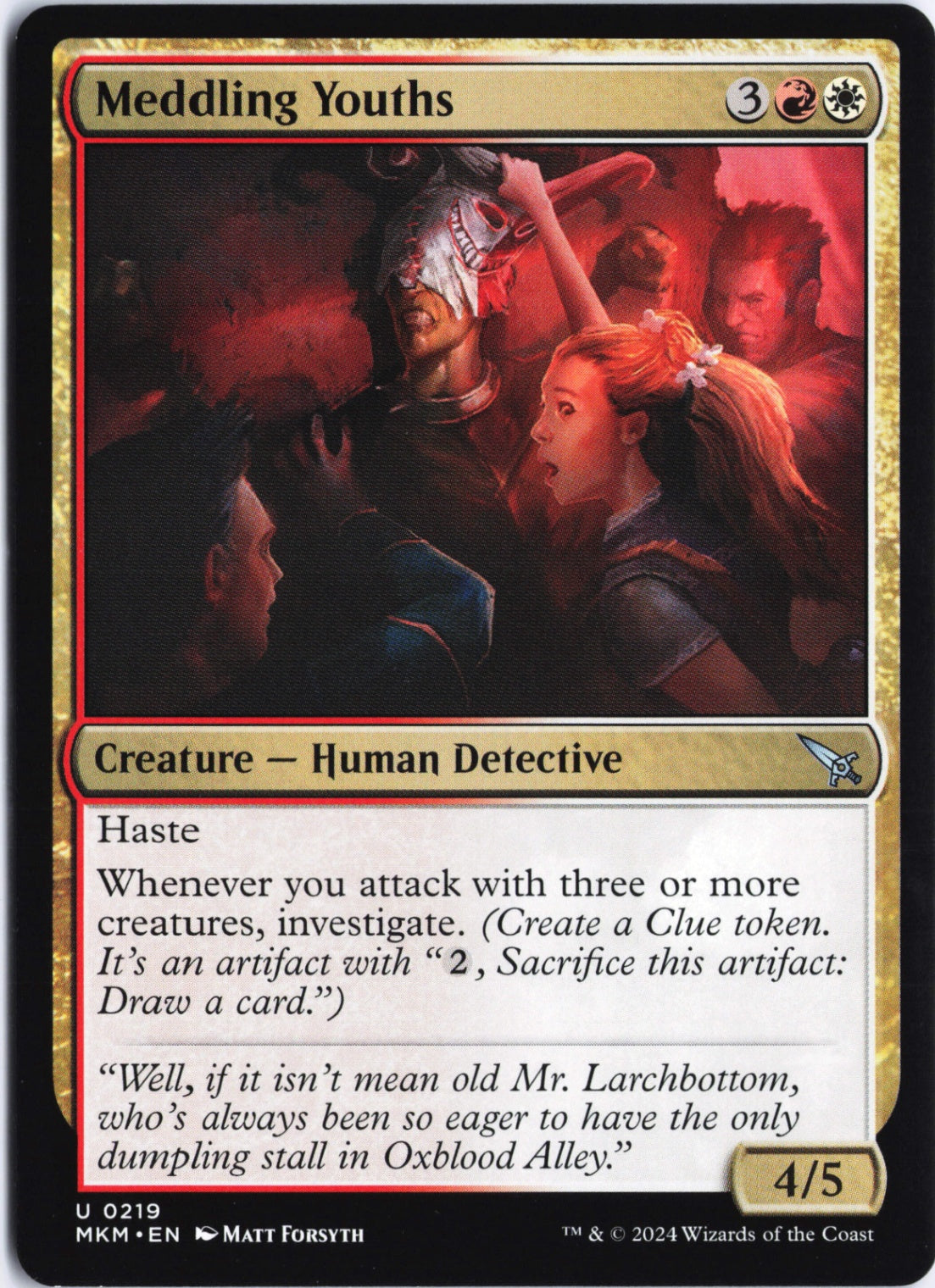 Meddling Youths U Murders at Karlov Manor 219 NM