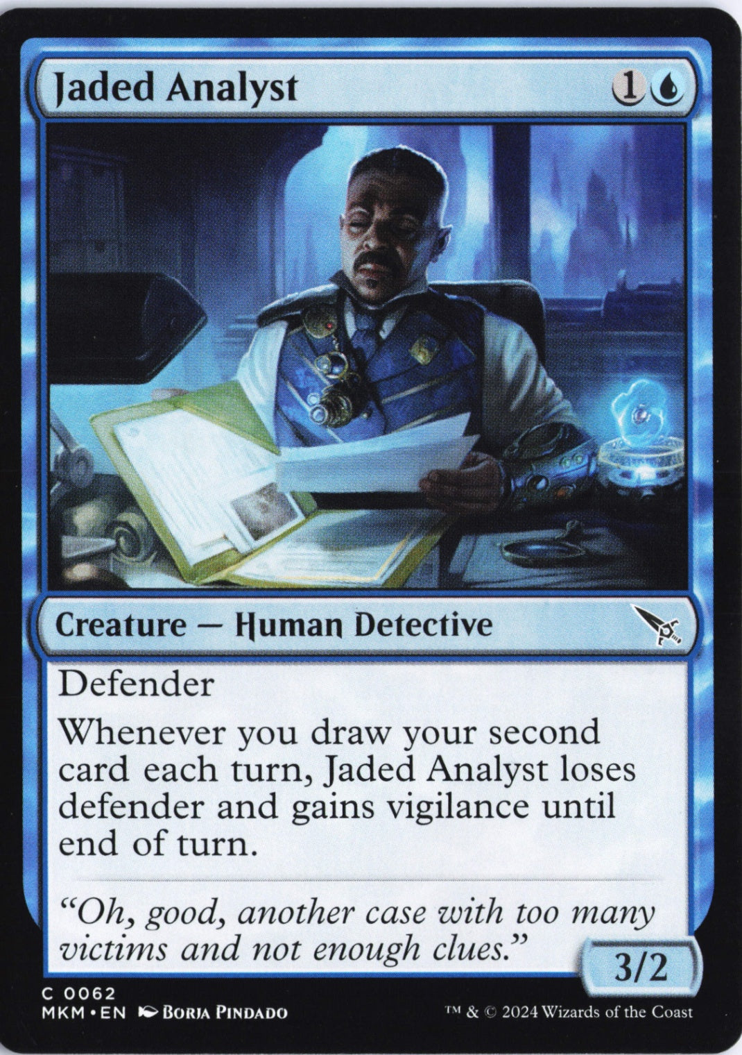 Jaded Analyst C Murders at Karlov Manor 62 NM