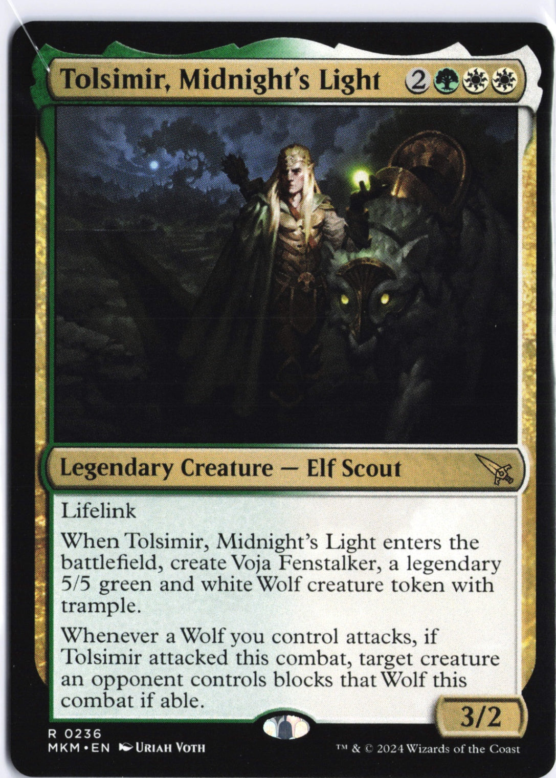 Tolsimir, Midnight's Light R Murders at Karlov Manor 236 NM