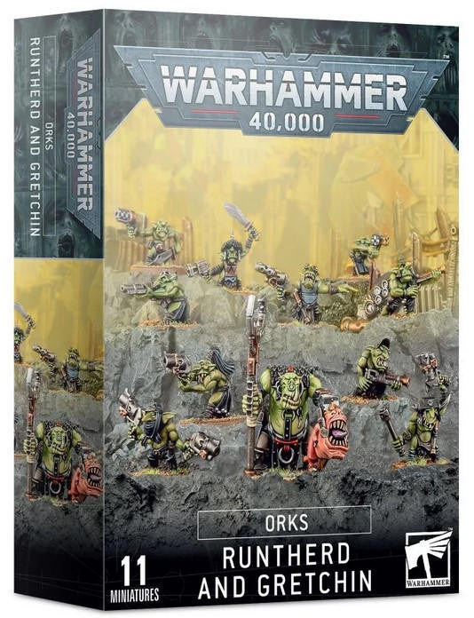 Warhammer 40,000 - Orks - Runtherd & Gretchin
