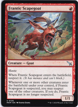 Frantic Scapegoat U Murders at Karlov Manor 126 NM