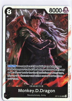 Monkey.D.Dragon SR Legacy of the Master OP12-094 NM