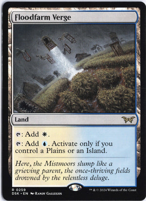 Floodfarm Verge R Duskmourn: House of Horror 259 NM