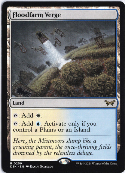 Floodfarm Verge R Duskmourn: House of Horror 259 NM