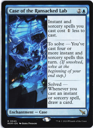 Case of the Ransacked Lab R Murders at Karlov Manor 45 NM