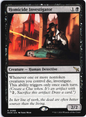 Homicide Investigator R Murders at Karlov Manor 86 NM