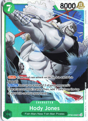 Hody Jones (035) SR Wings of the Captain OP06-035 NM