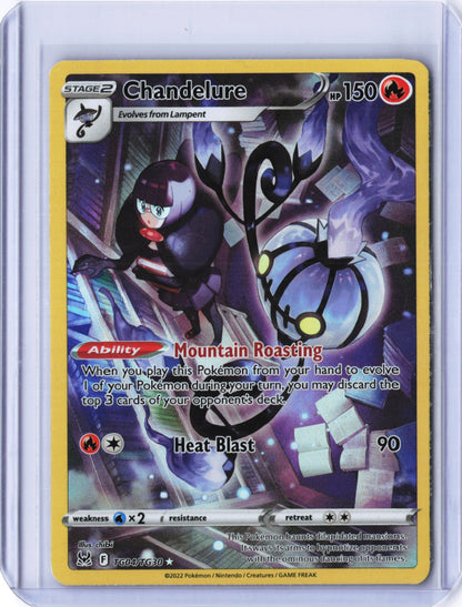 Chandelure Ultra Rare SWSH11: Lost Origin Trainer Gallery TG04/TG30 NM