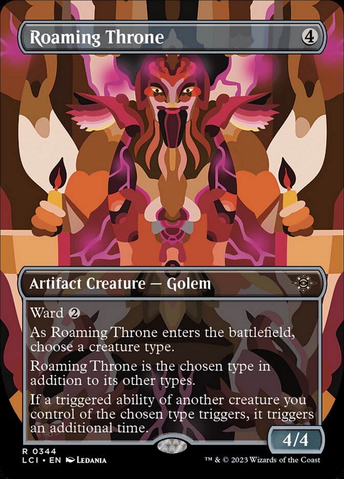 Roaming Throne - The Lost Caverns of Ixalan #344