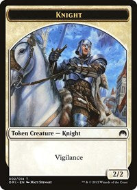 Knight Token - Magic Origins - 2