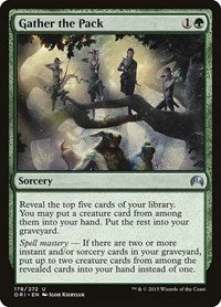 Gather the Pack - Magic Origins - 178