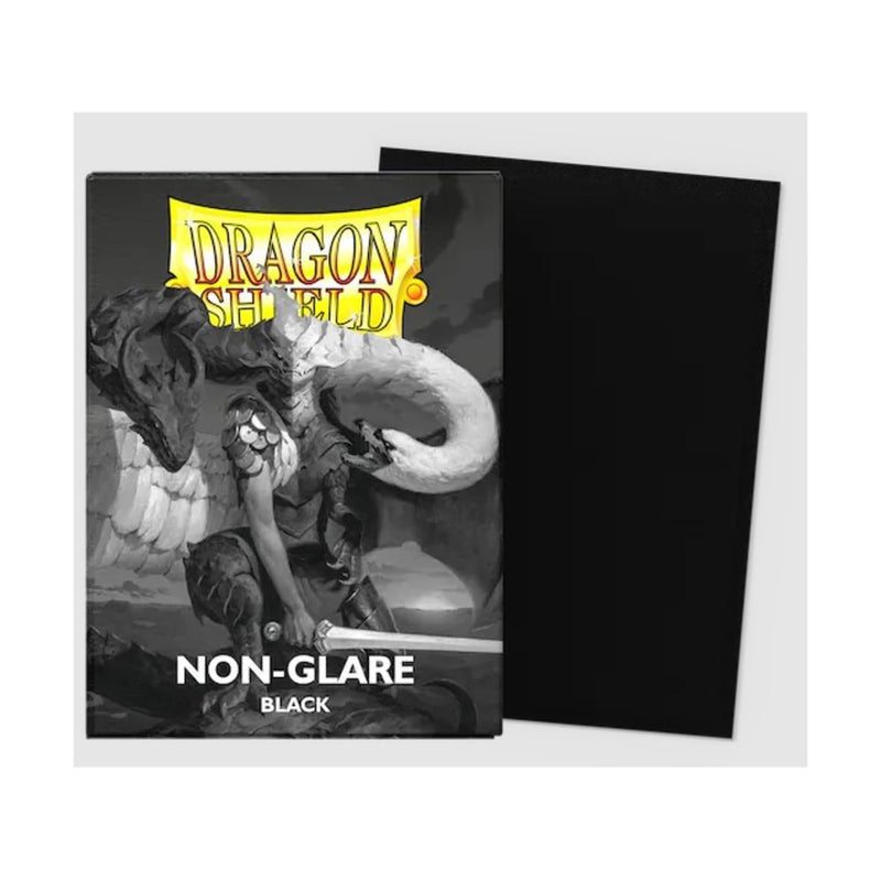 Dragon Shield: Non Glare Black Deck Card Sleeves - 100 ct