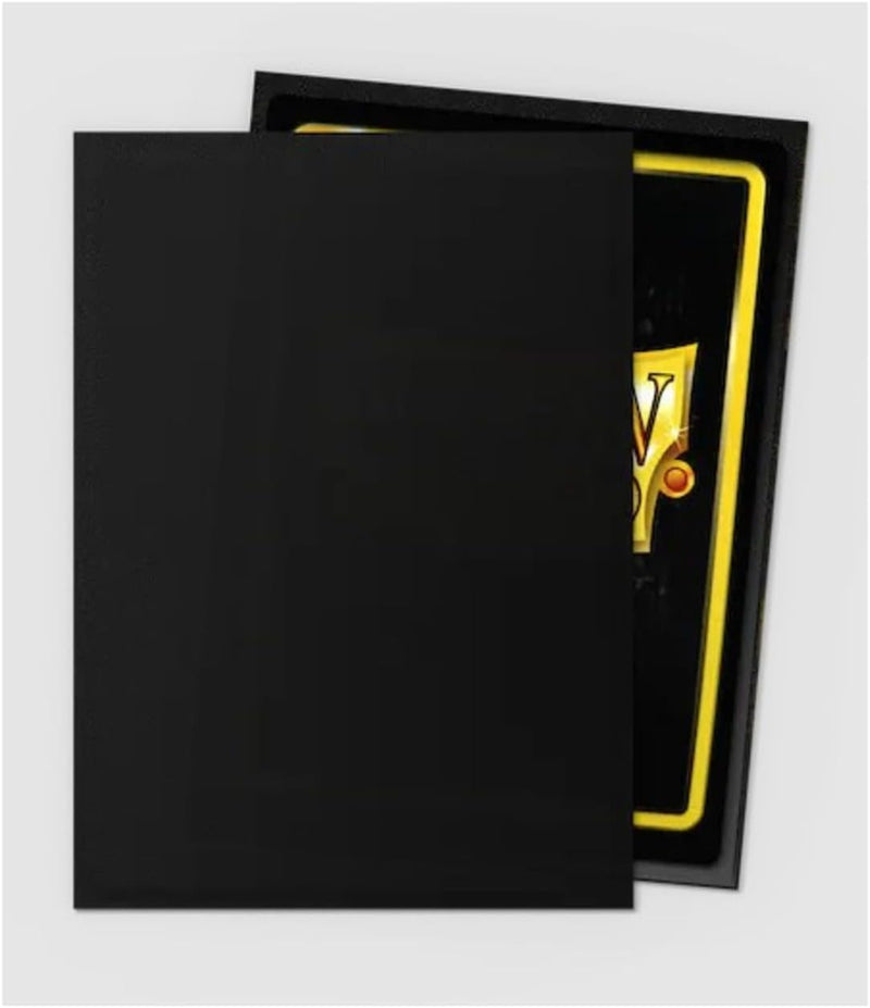 Dragon Shield: Non Glare Black Deck Card Sleeves - 100 ct