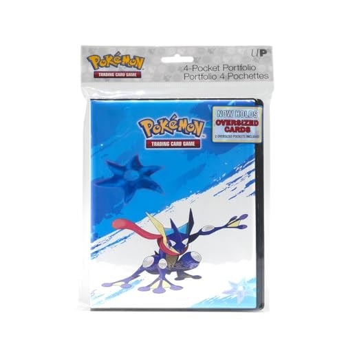 Ultra Pro: Greninja 4-Pocket Portfolio 8.25x6.5x1 In. Binder