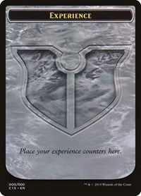 Experience Double-Sided Token - Commander 2015