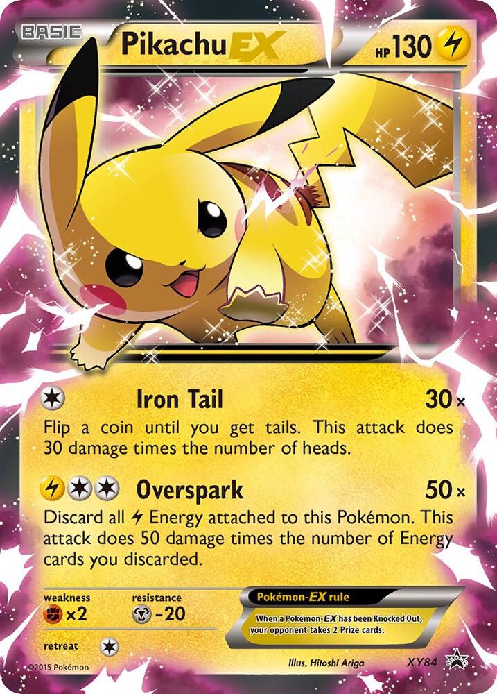 Pikachu EX - XY Promos #XY84