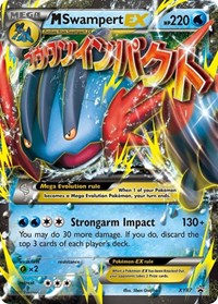 M Swampert EX - Alternate Art Promos - XY87