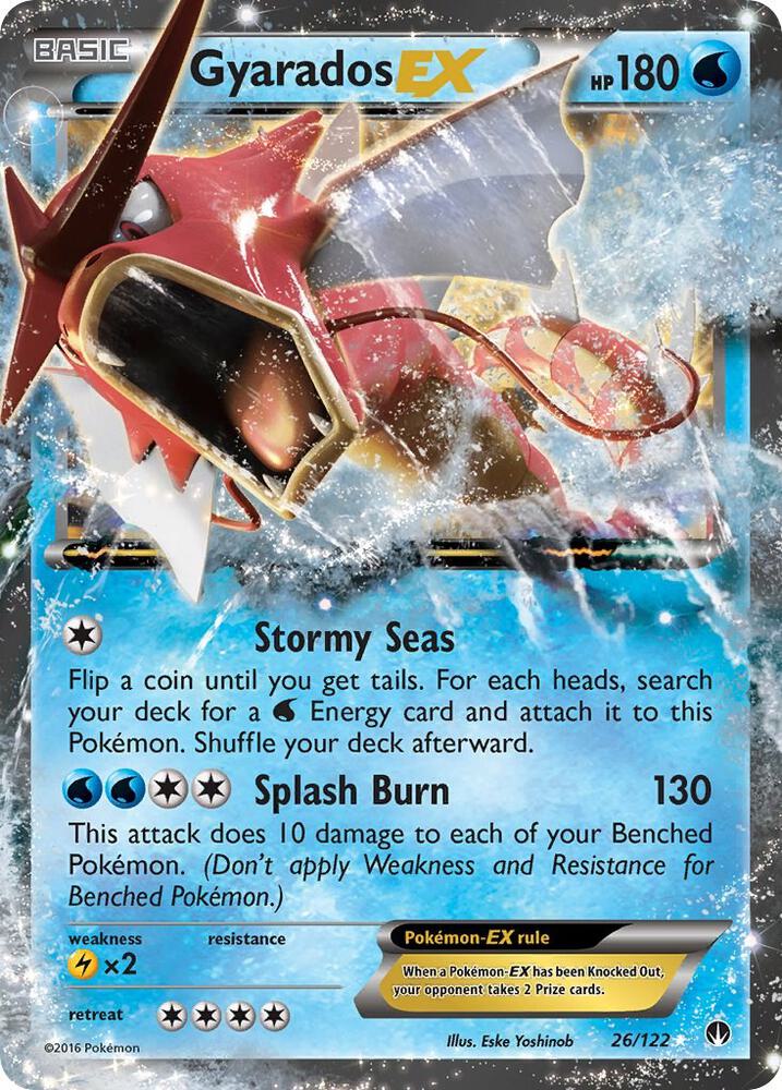 Gyarados EX - XY - BREAKpoint #26/122