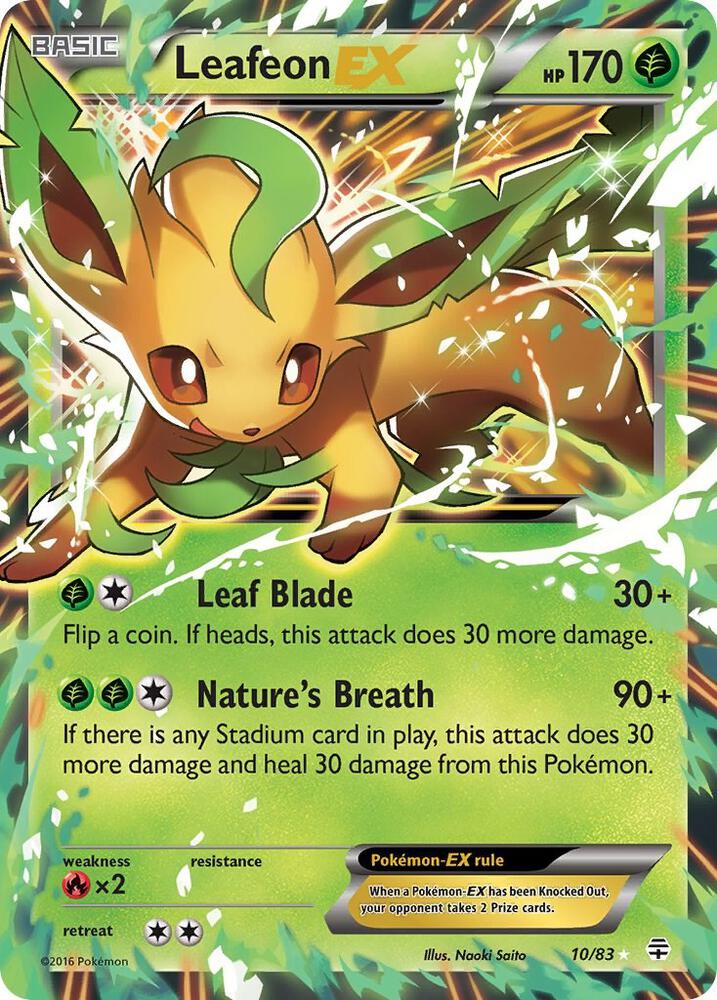 Leafeon EX - Generations #10/83