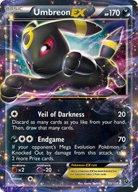 Umbreon EX - XY - Fates Collide #55/124