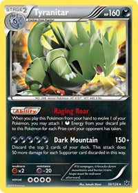 Tyranitar - XY - Fates Collide - 56/124