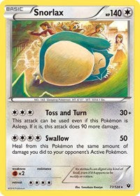 Snorlax - XY - Fates Collide #77/124